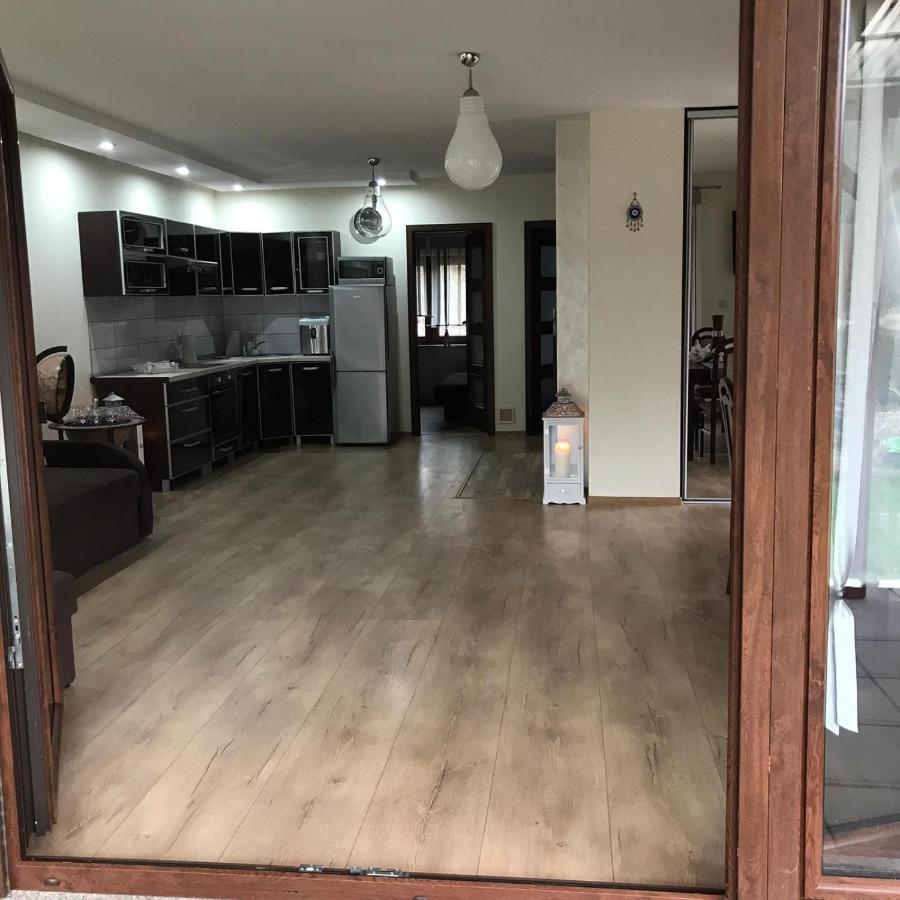 Urokliwy Domek Nad Brzegiem Jeziora Lubiatow  Bagian luar foto